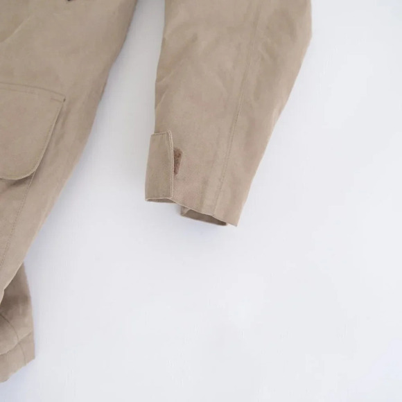 Timberland Weathergear Tan Zip Up Lined Winter Jacket ~Medium - Picture 16 of 16